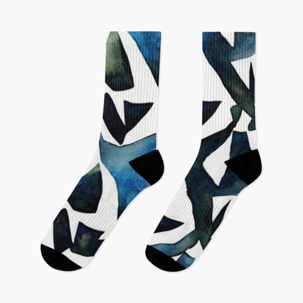 Item preview, Abstract Blue and Green Metal Chaos designed and sold by calibrit.