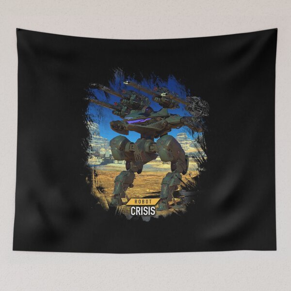 Item preview, Robot Crisis at War Zone designed and sold by HexOne.