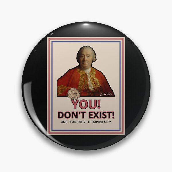 Item preview, David Hume You Don't Exist designed and sold by Cleanthes.