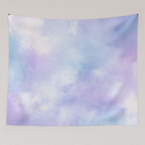 Item preview, Abstract Pastel Purple Blue Sky designed and sold by PrettyPixel0.