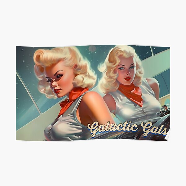 Galactic Gals # 8 Poster