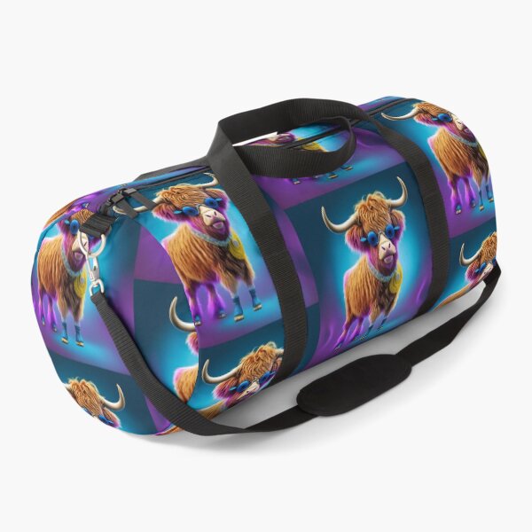 Item preview, Funny Disco Highland Cattle designed and sold by Tamas Das.