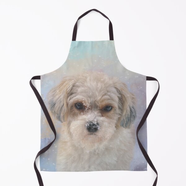 Item preview, White Bolonka Dog 02 designed and sold by Elisabeth Lucas.