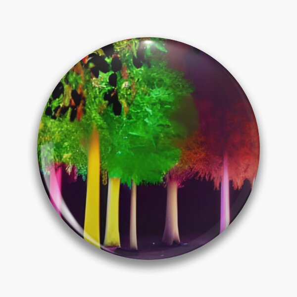 Item preview, Dreamy Colorful Rainbow Trees designed and sold by Megannassir.