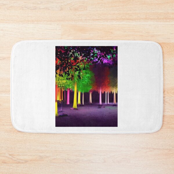 Item preview, Dreamy Colorful Rainbow Trees designed and sold by Megannassir.