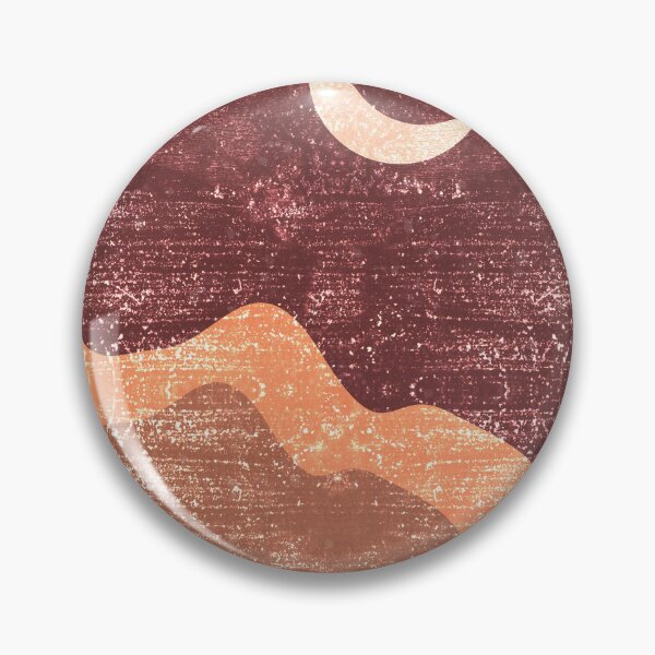 Item preview, Minimal Crescent Moon Cloud - Modern, Contemporary Abstract Print - Zen, Contemplative - Brown designed and sold by Studio Grafiikka.