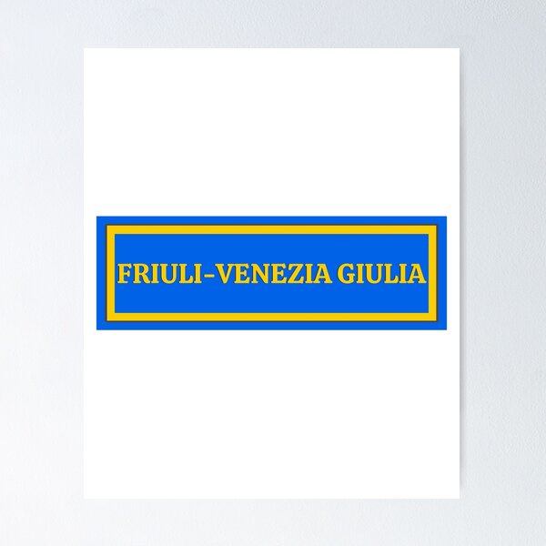 Item preview, Friuli-Venezia Giulia Colors Plate designed and sold by Fed Sher.