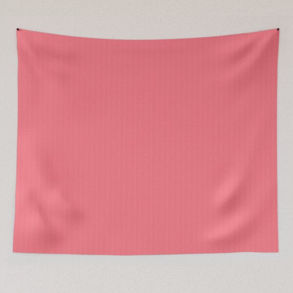 Item preview, Textured monochrome rich coral color. designed and sold by marinaklykva.