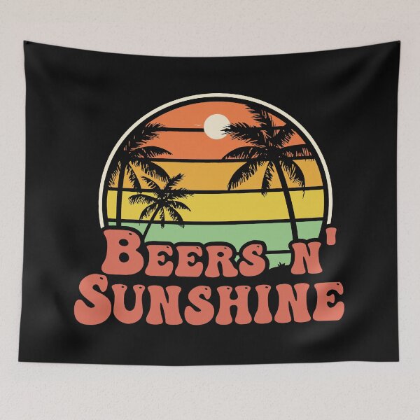 Item preview, Beer And Sunshine, Song, Lyrics designed and sold by graphic-genie.