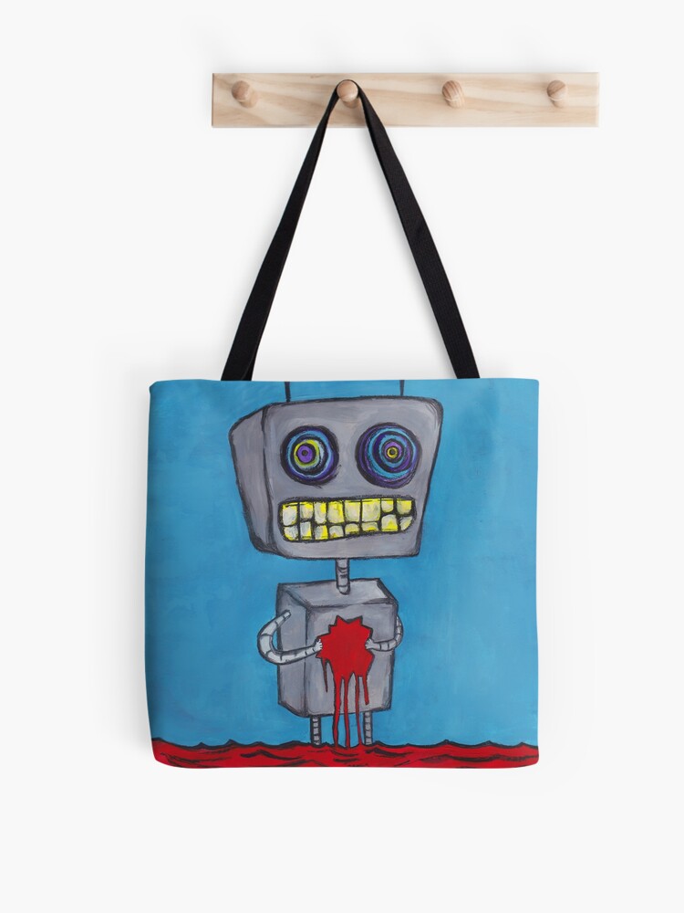 Robot Tote Bags for Sale