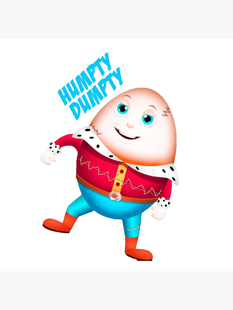版画 HUMPTY DUMPTY Humpty Dumpty - CANVAS OR FINE PRINT WALL ART