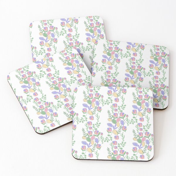 Item preview, Sun and Fun - Pastel Vine Leaves Floral Pattern designed and sold by Mehwish.