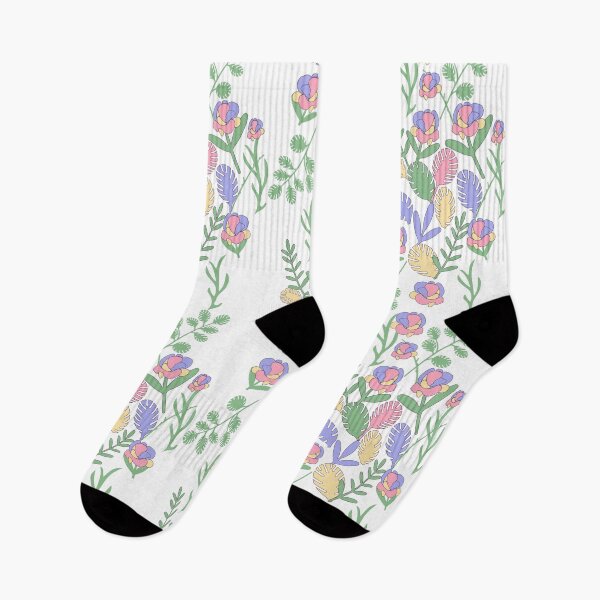 Item preview, Sun and Fun - Pastel Vine Leaves Floral Pattern designed and sold by Mehwish.
