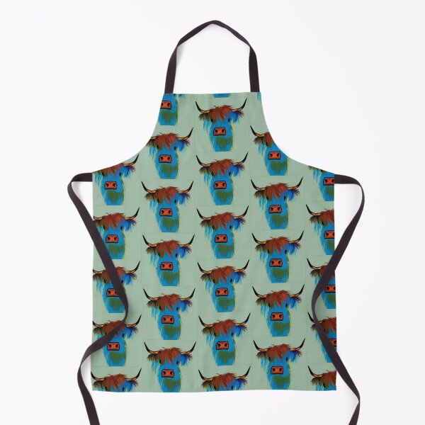 Item preview, The Hilarious Hairdo Highland Cattle designed and sold by Tamas Das.