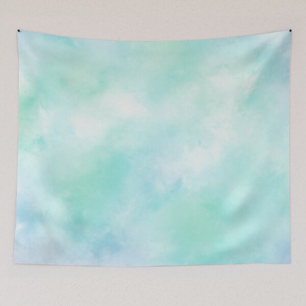 Item preview, Soft Pastel Blue Green Sky designed and sold by PrettyPixel0.
