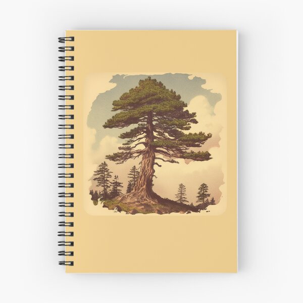 Item preview, Lone Pine Tree - Vintage Travel Card designed and sold by RobertConklin.