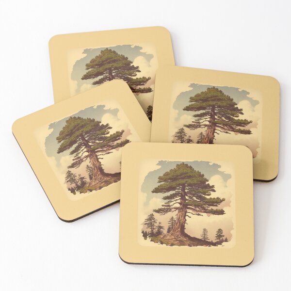 Item preview, Lone Pine Tree - Vintage Travel Card designed and sold by RobertConklin.