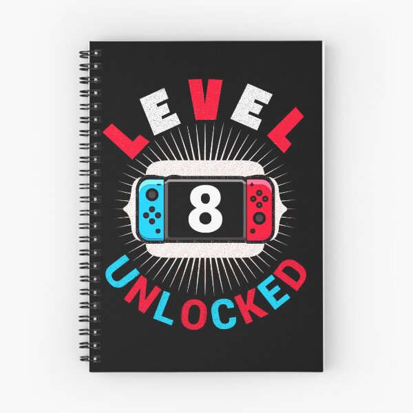 Item preview, Level 8 unlocked, for birthday boy, for gamer designed and sold by mwebba2005.