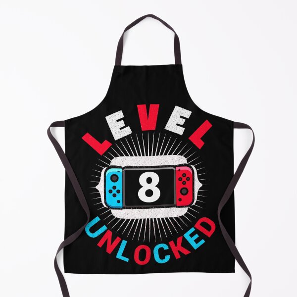 Item preview, Level 8 unlocked, for birthday boy, for gamer designed and sold by mwebba2005.