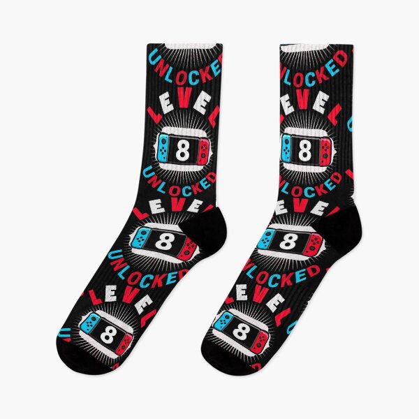 Item preview, Level 8 unlocked, for birthday boy, for gamer designed and sold by mwebba2005.