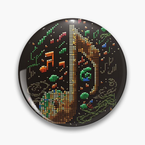 Item preview, Music Pulse Heartbeat Notes Clef Frequency Wave Sound Festival designed and sold by ArtfulDelights.