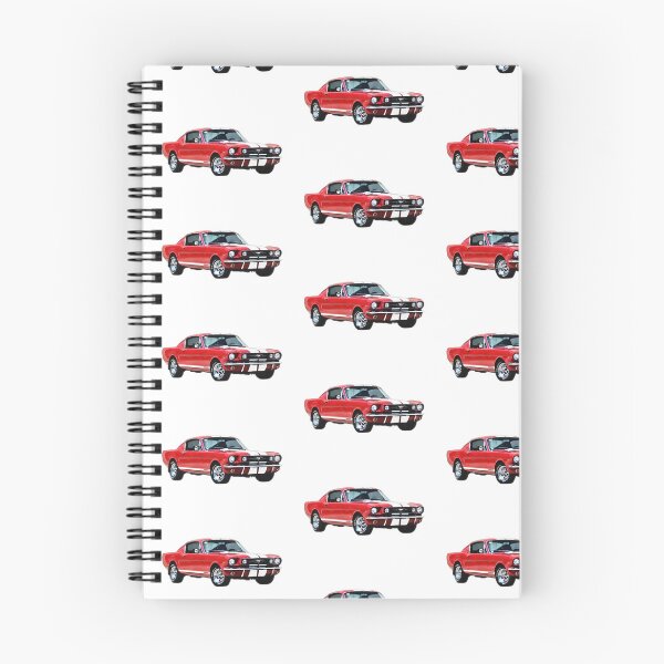 Artikelvorschau, Ford Mustang Rot entworfen und verkauft von MuscleCarGifts.