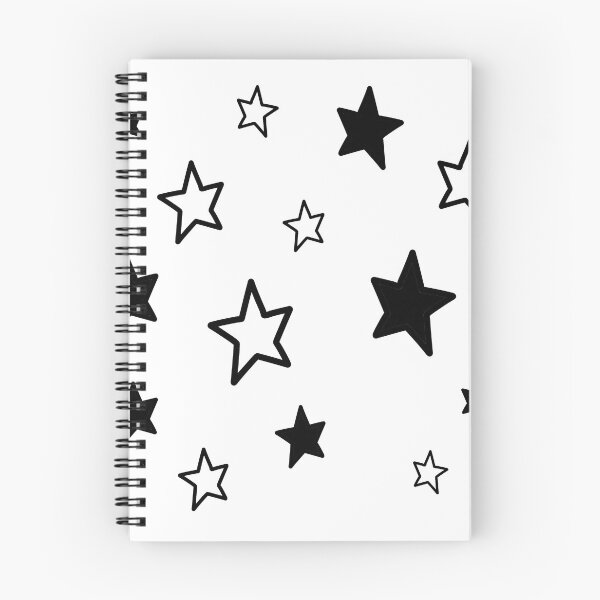 Item preview, Black and white stars designed and sold by StrawHatBby.