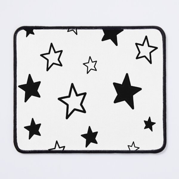 Item preview, Black and white stars designed and sold by StrawHatBby.