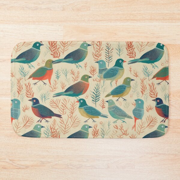 Item preview, Cheerful and colorful artistic bird design in pattern style designed and sold by SBD-Shop.