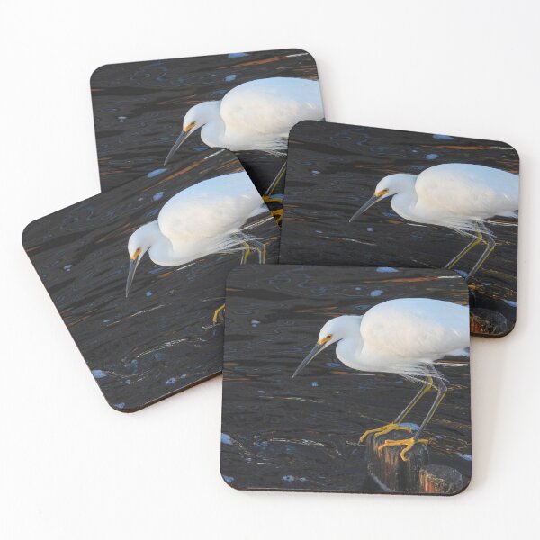 Item preview, Snowy Egret 8 designed and sold by Jeffrey Mask.