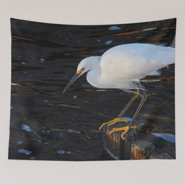 Item preview, Snowy Egret 8 designed and sold by Jeffrey Mask.