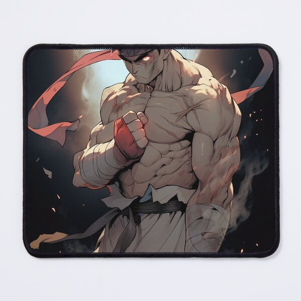 Item preview, Evil Ryu injured designed and sold by One Winged Otaku.