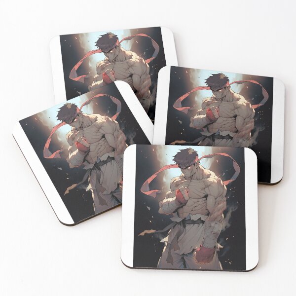 Item preview, Evil Ryu injured designed and sold by One Winged Otaku.