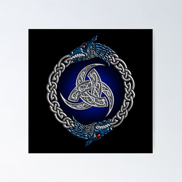 Item preview, TRIPLE HORN OF ODIN 2 (Dragon) designed and sold by Garden Of Nightmares.
