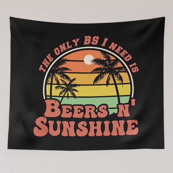Item preview, Beer And Sunshine, Song, Lyrics designed and sold by graphic-genie.