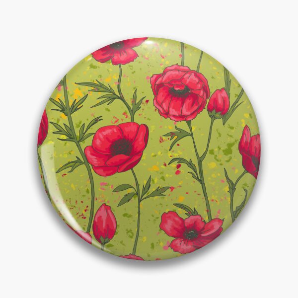 Item preview, Red Poppies designed and sold by SugarPineDesign.