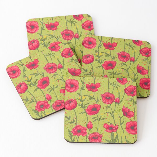 Item preview, Red Poppies designed and sold by SugarPineDesign.