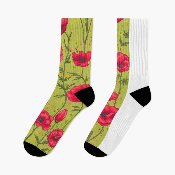 Item preview, Red Poppies designed and sold by SugarPineDesign.