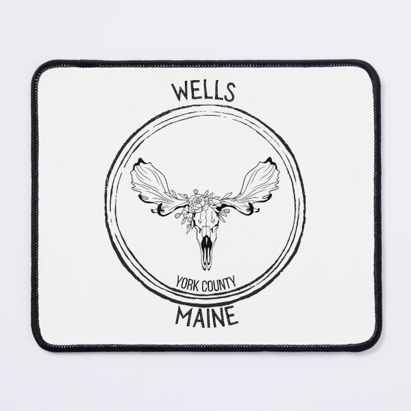 Item preview, Wells Maine Moose Skull designed and sold by Ashley Gagnon.