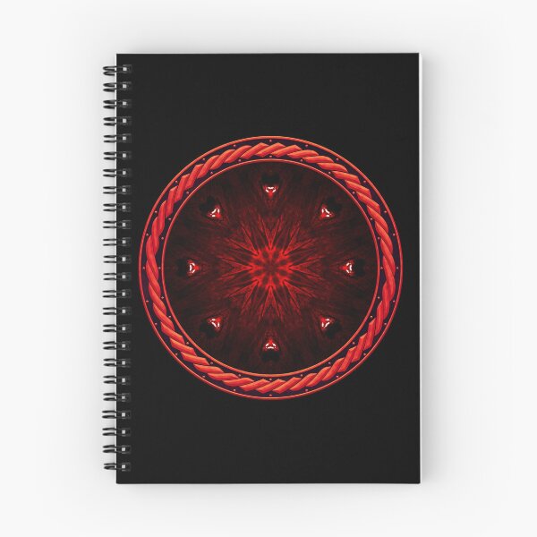 Item preview, Kaleidoscope Ominous Red in Celtic Circle Frame 7 designed and sold by Swabcraft.