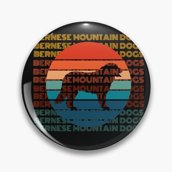 Item preview, Retro Bernese Mountain Dog designed and sold by Bitchien.