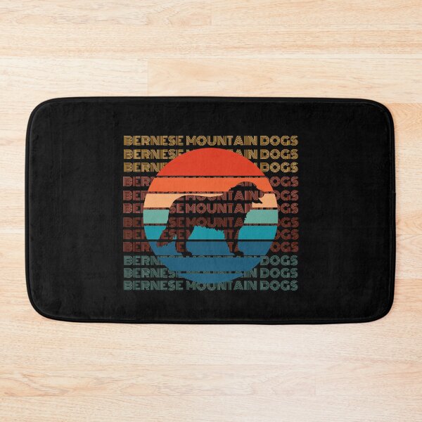 Item preview, Retro Bernese Mountain Dog designed and sold by Bitchien.