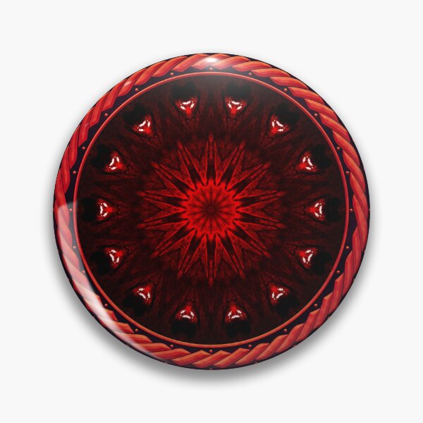 Artikelvorschau, Kaleidoscope Ominous Red in Celtic Circle Frame 8 entworfen und verkauft von Swabcraft.