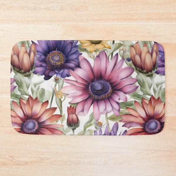 Item preview, African Daisy Floral Patterns 03 designed and sold by PixelPastry.