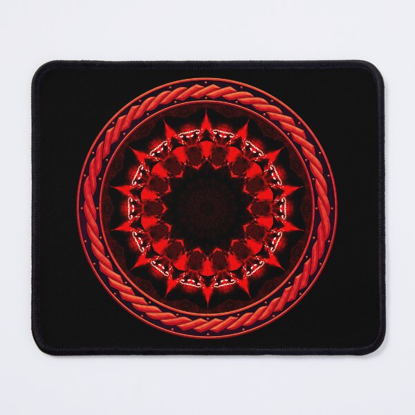 Artikelvorschau, Kaleidoscope Ominous Red in Celtic Circle Frame 11 entworfen und verkauft von Swabcraft.