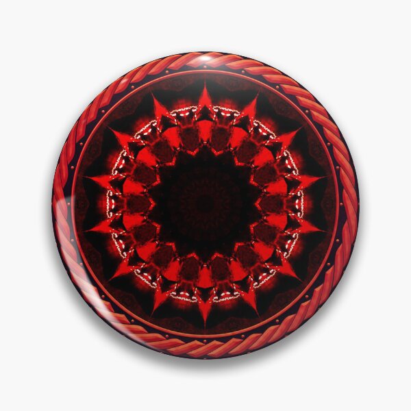 Artikelvorschau, Kaleidoscope Ominous Red in Celtic Circle Frame 11 entworfen und verkauft von Swabcraft.