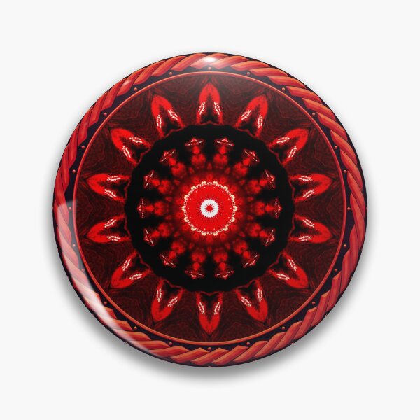 Artikelvorschau, Kaleidoscope Ominous Red in Celtic Circle Frame 12 entworfen und verkauft von Swabcraft.