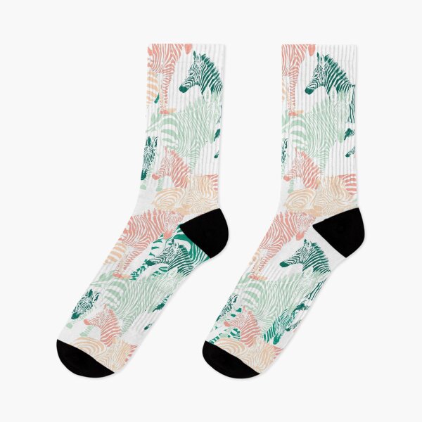 Item preview, Obfuscation of Zebras | Blending Pattern in Pastel Colors designed and sold by stuffbyjdohde.