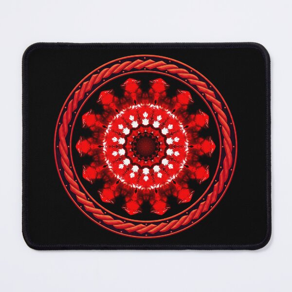 Artikelvorschau, Kaleidoscope Ominous Red in Celtic Circle Frame 13 entworfen und verkauft von Swabcraft.