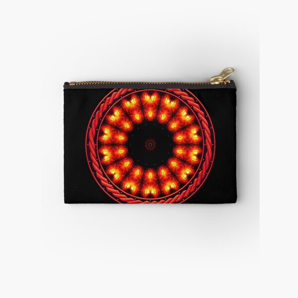 Item preview, Kaleidoscope Ominous Red in Celtic Circle Frame 14 designed and sold by Swabcraft.
